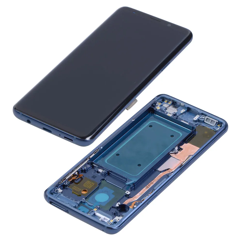 Ori для samsung Galaxy S9 Plus G965F G965U G965W AMOLED дисплей с кодирующий преобразователь сенсорного экрана в сборе запасные части