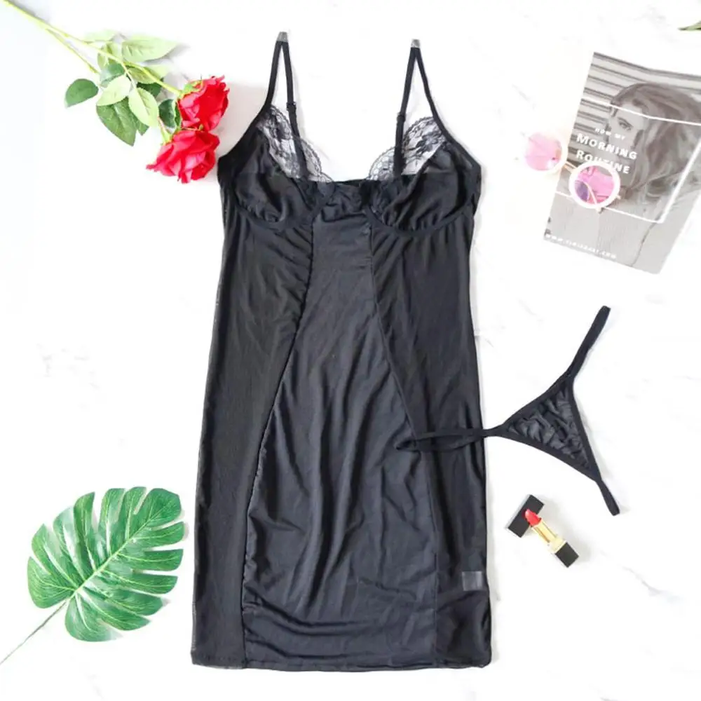 Babydoll сексуальное женское белье Тедди с v-образным вырезом нижнее для женщин