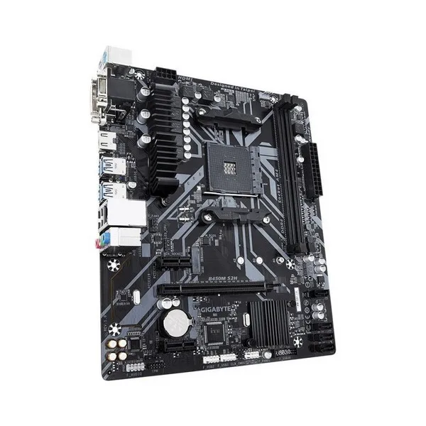 Игровая Материнская плата Gigabyte B450M S2H mATX DDR4 AM4 | Компьютеры и офис