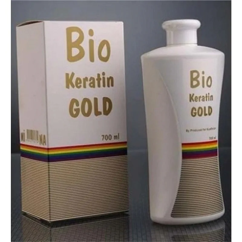 Бразильский выпрямитель для волос Bio Gold с кератином 700 мл | Красота и здоровье