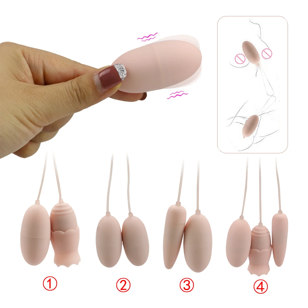 12 Скоростей двойной прыжок яйцо вибратор для женщин телефон соска вагинальный USB