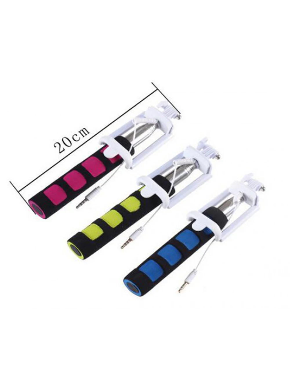 Палка для селфи Q1 (пластик металл) синий монопод селфи.|Селфи-моноподы| |