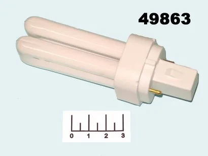 ЛАМПА ЛЮМИНЕСЦЕНТНАЯ 13W G24D-1 840 4000К БЕЛЫЙ OSRAM 2 КОНТАКТА |