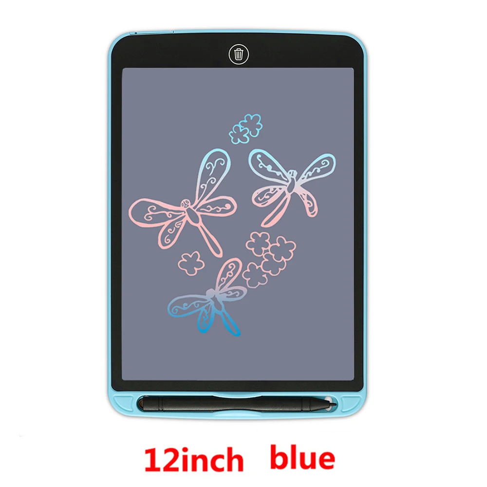 12 дюймов игрушка для рисования детей LCD планшет файл сумка Детская граффити