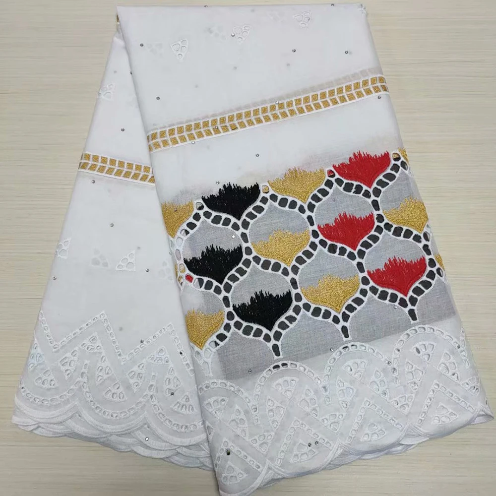 Белая швейцарская вуаль кружева в Швейцарии камни Высокое качество Африканский