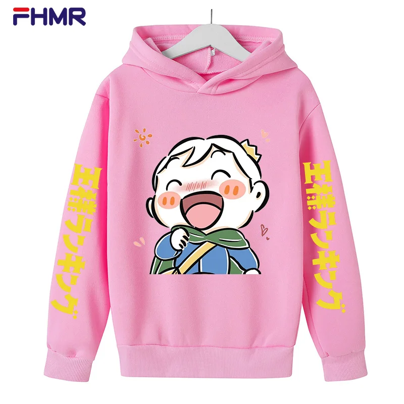 

Spring hooded men's Plush Korean fashion loose cartoon coat college style