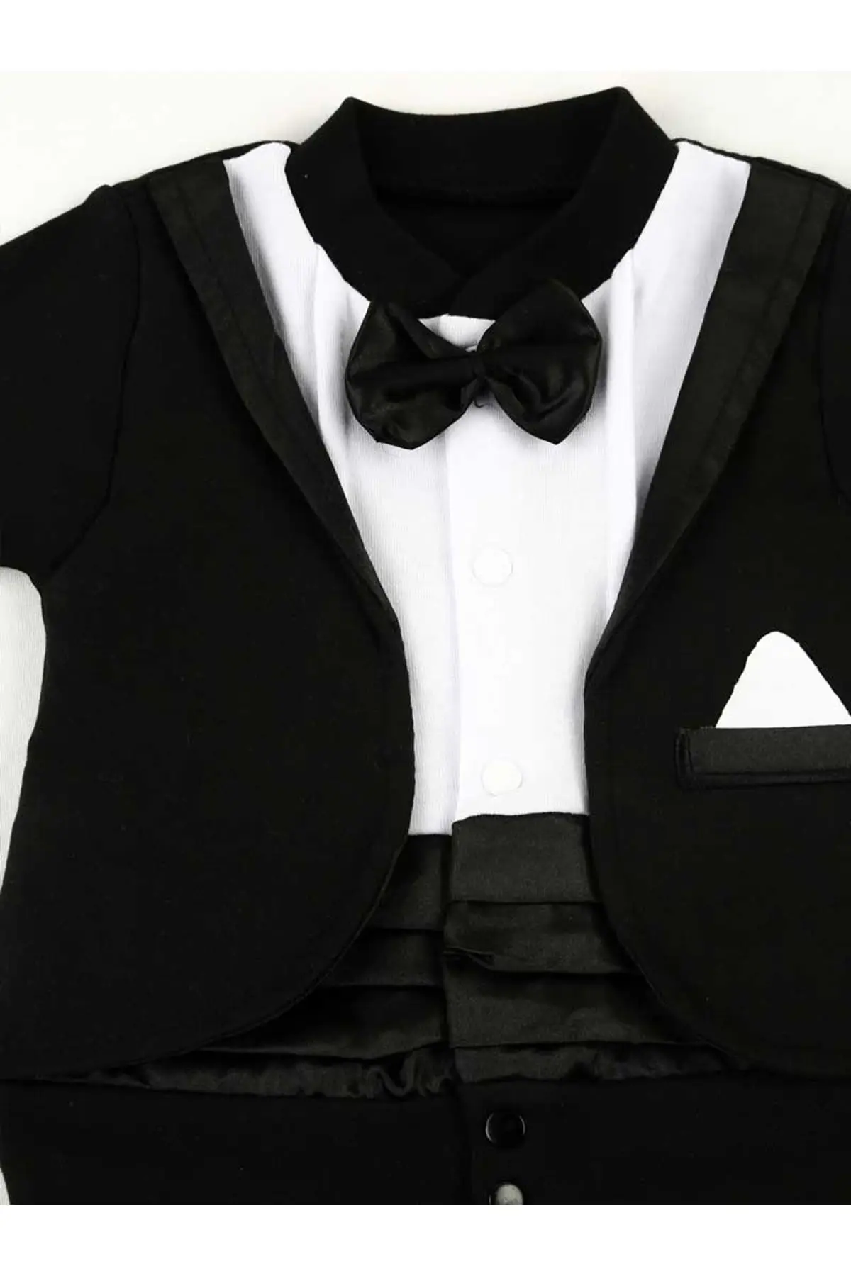 Комбинезон для новорожденных мальчиков весна 2020 с длинными рукавами бантом