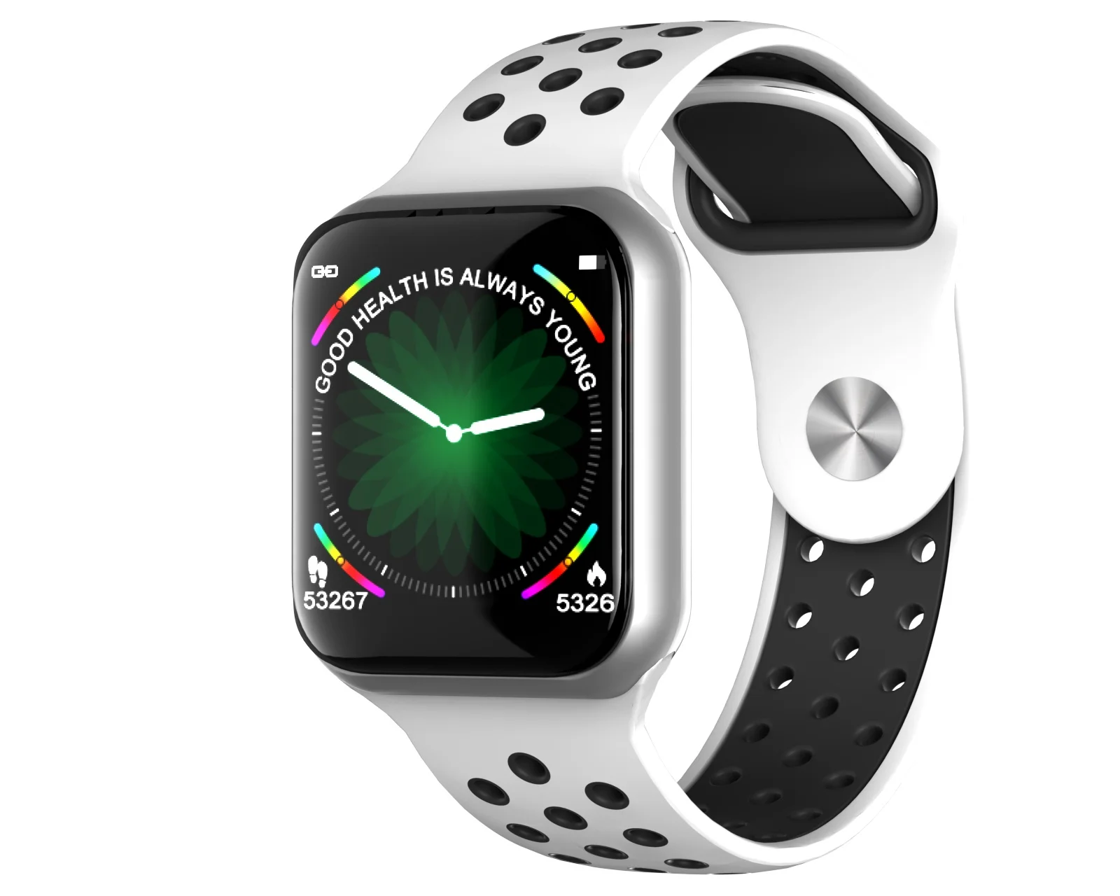Часы CARCAM SMART WATCH F8 Silver/White|Смарт-часы| |