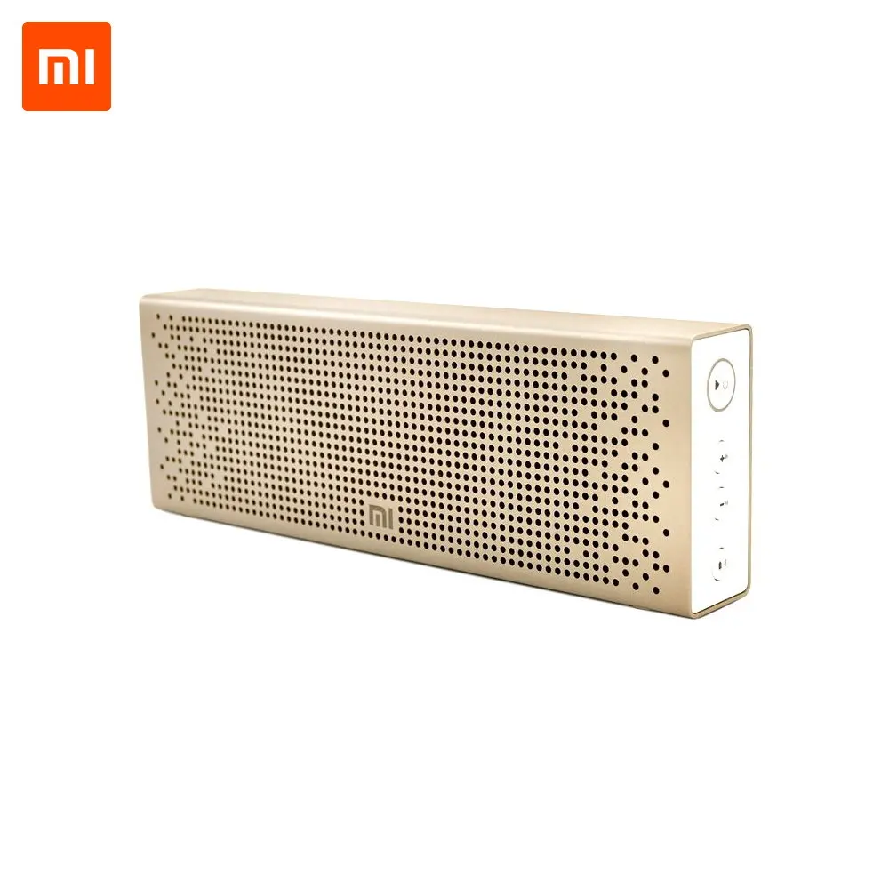 Портативная колонка XIAOMI Mi Bluetooth Speaker беспроводная золотой цвет|Портативные