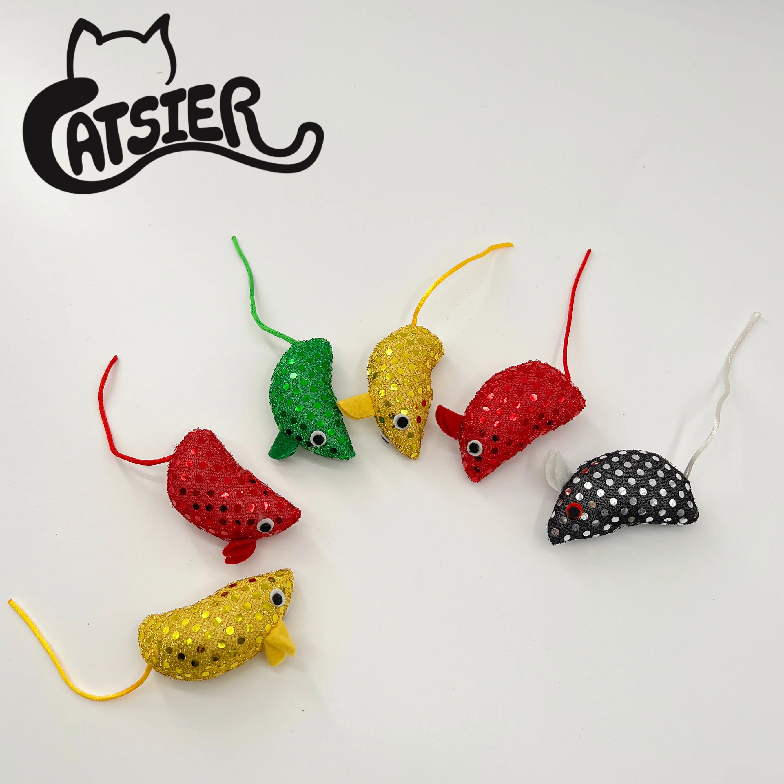 

6Pcs/Lot Mix Pet Toy Catnip Mice Cats Toys Fun Mouse Cat Toy For Kitten Playing