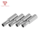 Металлическая часть CR10 Ender3, 2 шт., специальная горловина Bowden, трубка с резьбой для нити 1,75 мм, горловина из нержавеющей стали, детали для 3D-принтера