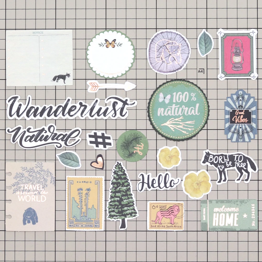 Creative Path 178 Stück Scrapbooking-Stanzformen Ephemera Wild Time Balloon Off Road Papier-Stanzformen für Journaling und Kartenherstellung – Detail 4