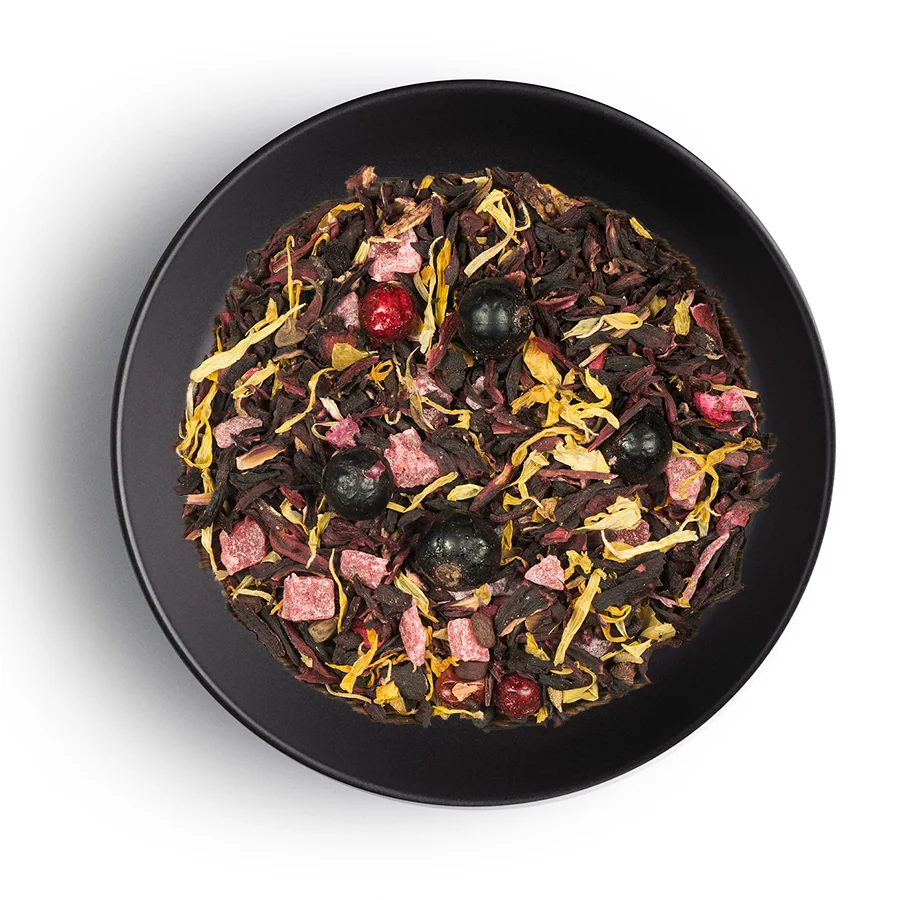 Чай время чая 7042 Каркаде Смородиновое желе 100 г чайный напиток гибискус|Ложки| |