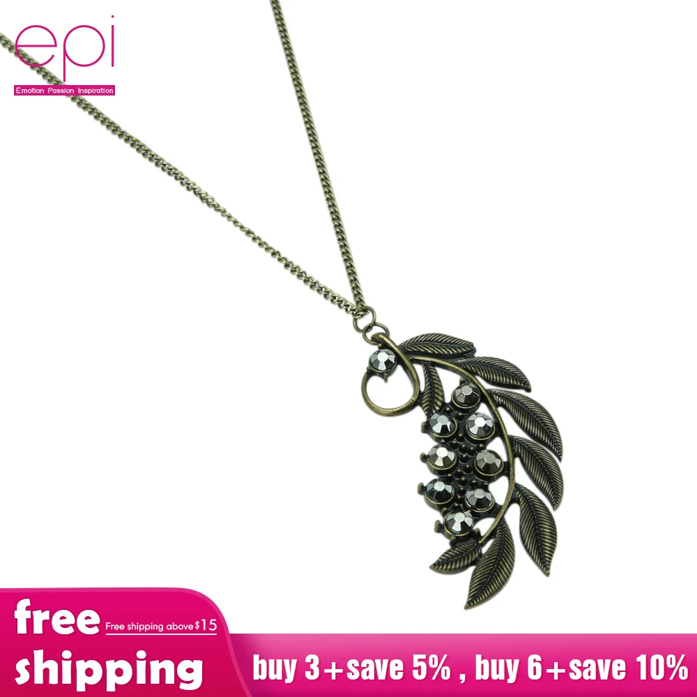Длинное ожерелье с цепочкой EPI Женские Ювелирные изделия большое массивное