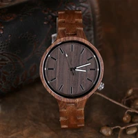 mens luxury fashion simple wood watches business military quartz watch luxury premium wooden watch for men orologio di lusso