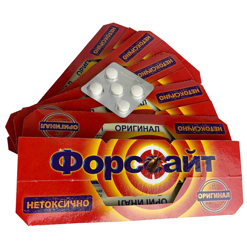 Средство Форсайт (Форссайт) клеевые ловушки от тараканов с феромоновой таблеткой