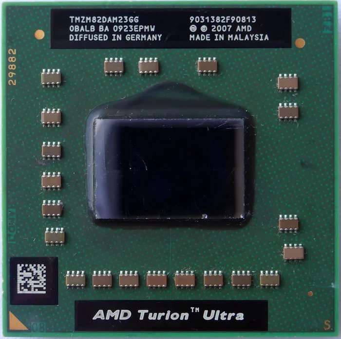 AMD Turion 64 X2 RM-74 Dual-Core 2.2GHz 1M Socket S1 Laptop CPU TMRM74DAM22GG 