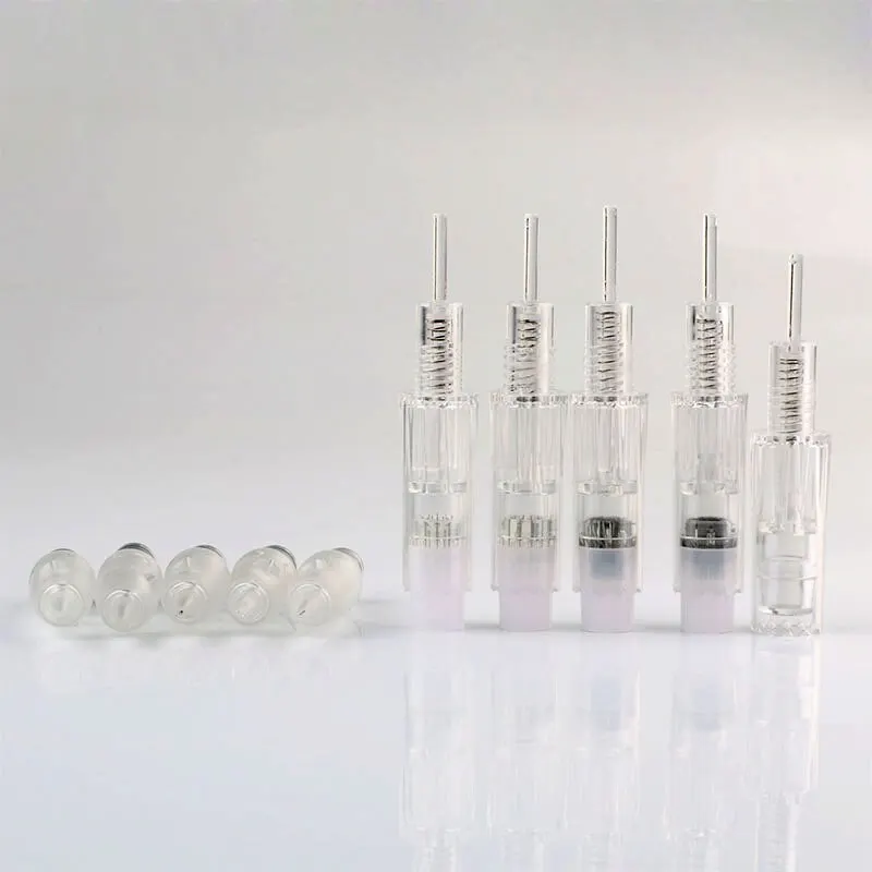 

10pcs Artmex V7 Needle Cartridges Permanent Makeup Therapy Tattoo Tips For Eyebrow Lips Skin Care Microneedle Replacment