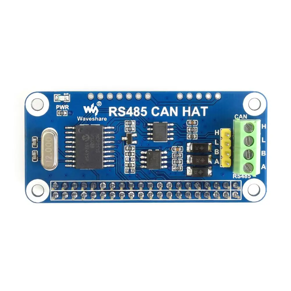 Модуль шины CAN MCP2515 RS485 3 В плата расширения HAT для RPI Raspberry Pi Zero W WH Model B + 3B Plus 4 4B |