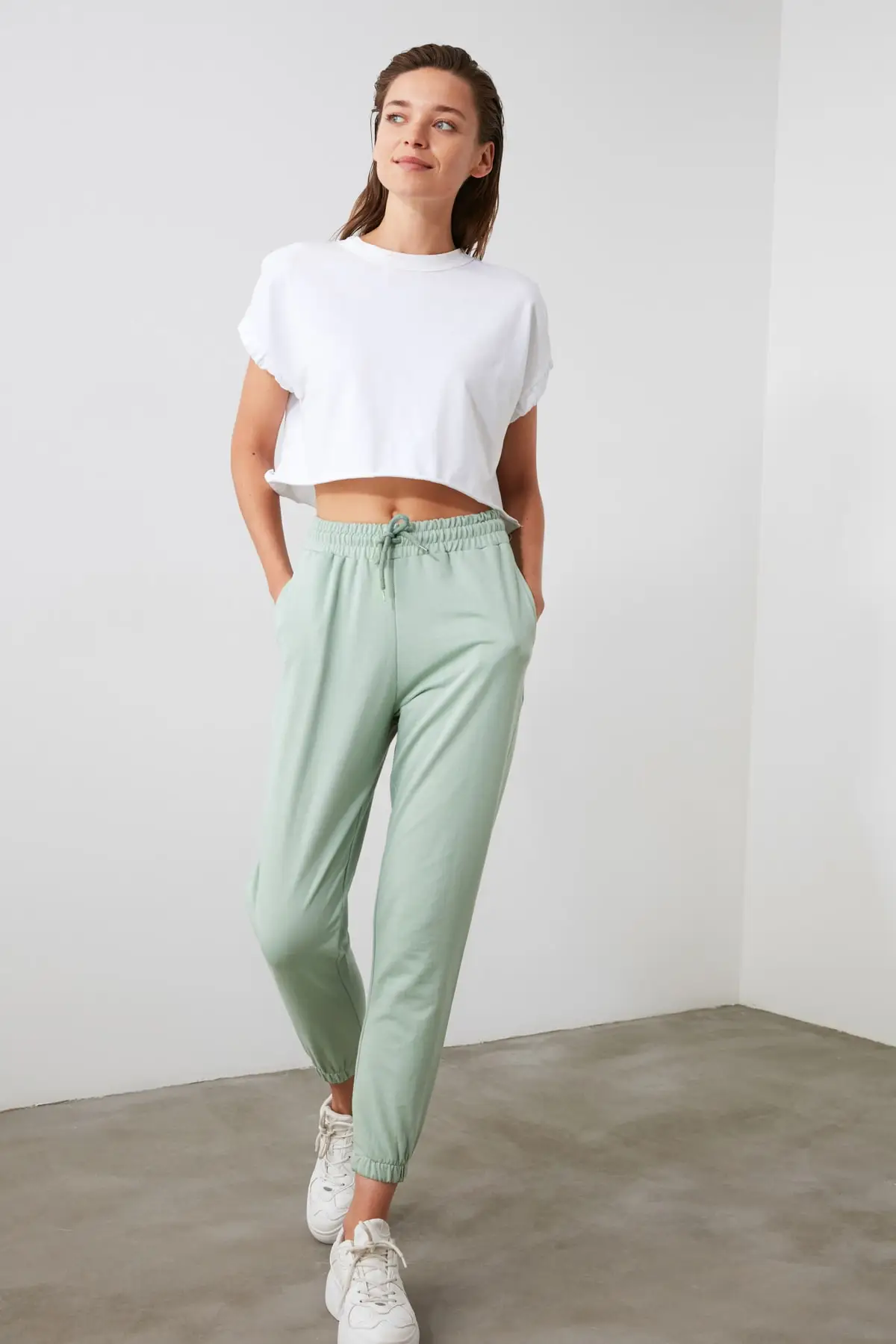 ŞERBETS 2020 autumn winter joggers pants sweatpants korean style dropshipping shein