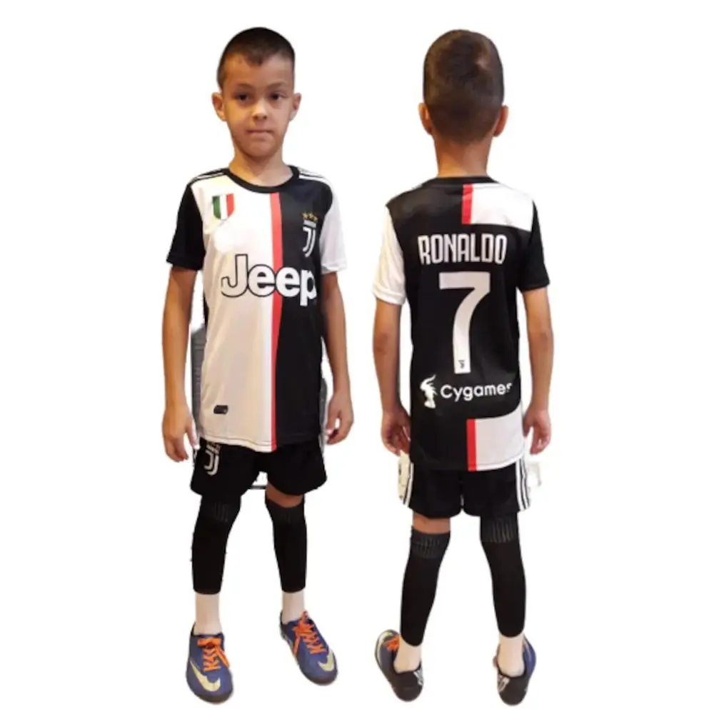 Детские короткие носки Juventus Ronaldo CR7 Forma Team Подарочные высококачественные для