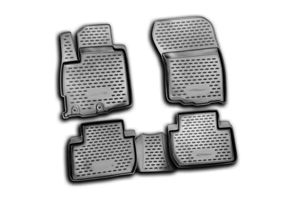 Коврики для Mitsubishi Outlander XL 2006~ 2012 полиуретановые коврики Нескользящие резиновые интерьерные аксессуары для автомобиля Защита от грязи Декор