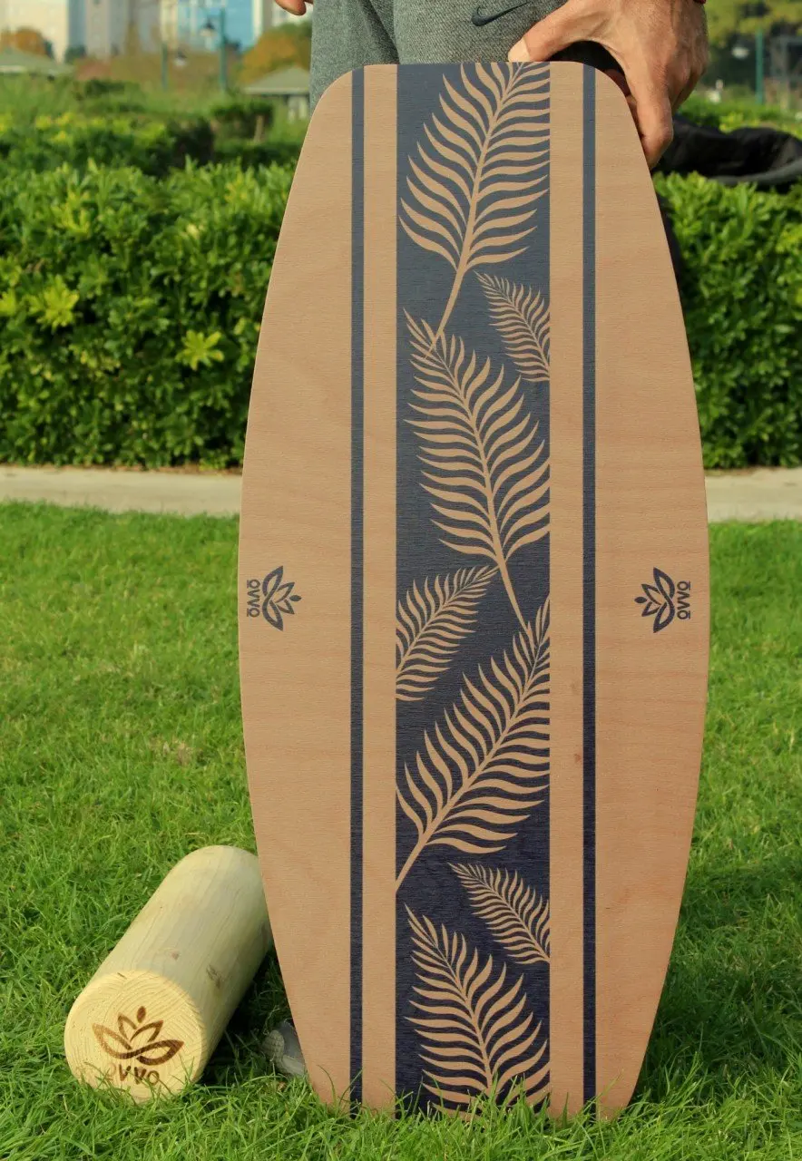 

Balance Board, Surfing, Skating, Fitness, Yoga, Training and Coordination for Skateboard Snowboard Exercise Balance Trainer