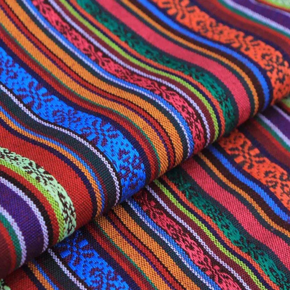 Богемная шикарная модная стильная Марокканская Радужная полосатая обивка