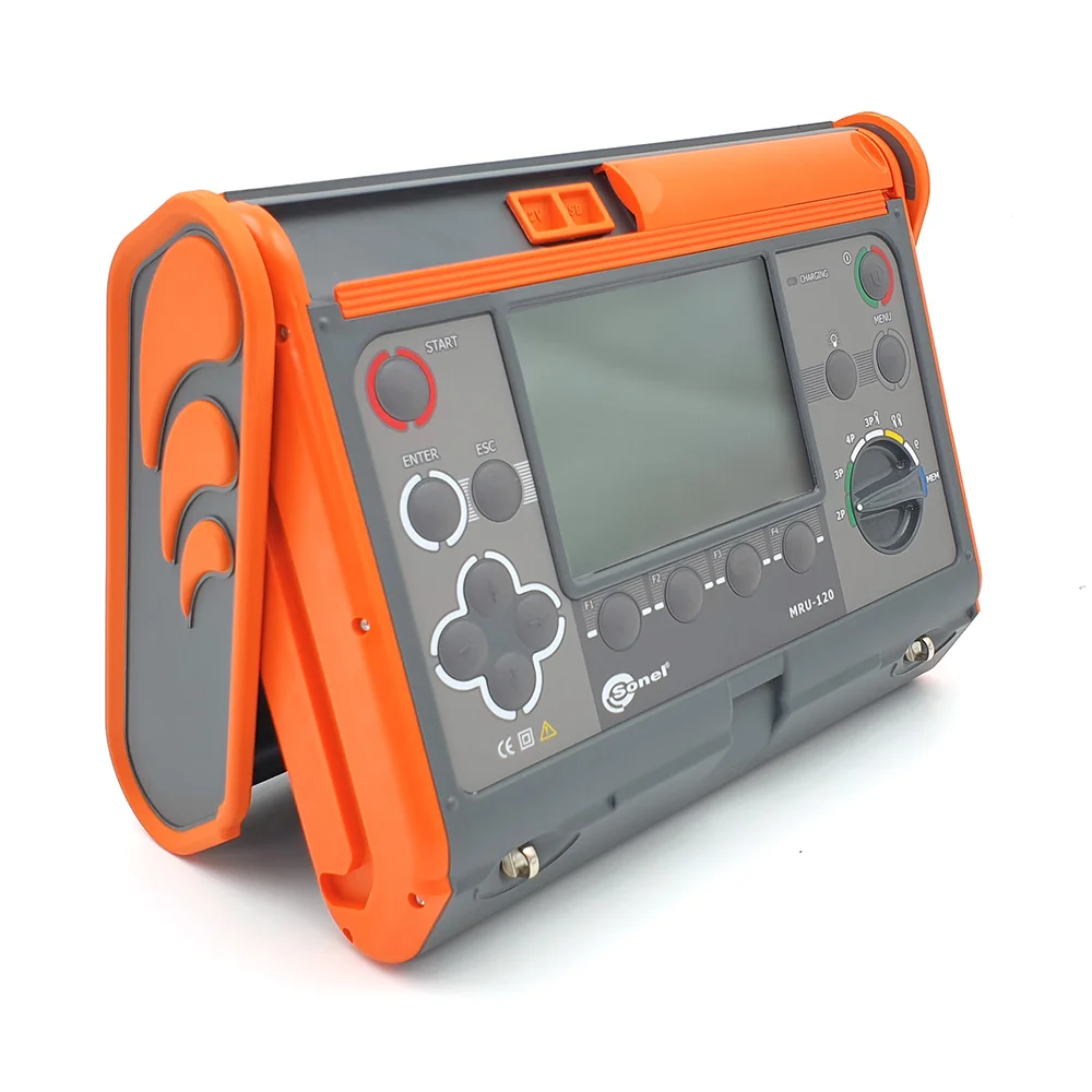 MRU-120 Earth Resistance and Resistivity Meter Sonel Electrician tool set measuring instruments Multimeter digital professional |