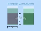 Термопрокладка Thermal Pad PSX 4.5ВтмК 0.2mm 20x20mm