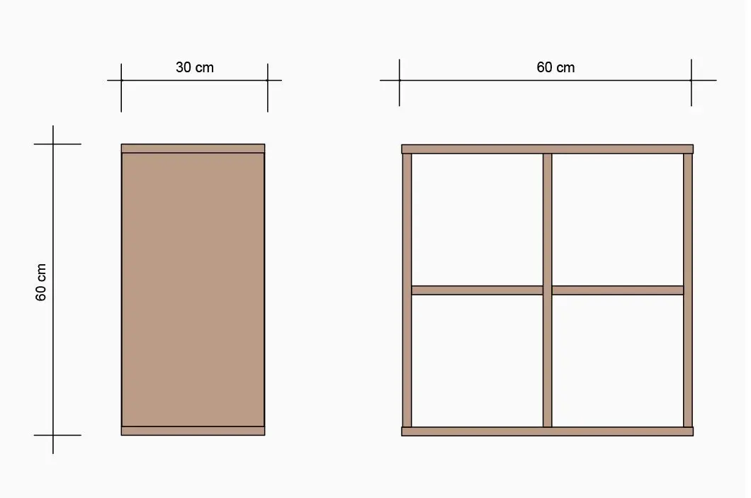 

Home Furniture Office Furniture Living Room Furniture Decorative Bookcase Case 4 Compartment Bookshelf White