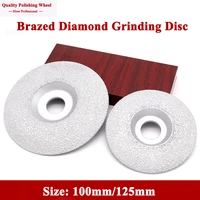 1pcs 45inch 100125mm brazed diamond segment grinding wheel for glass ceramic jewelry jade marble concrete stone cut grinding