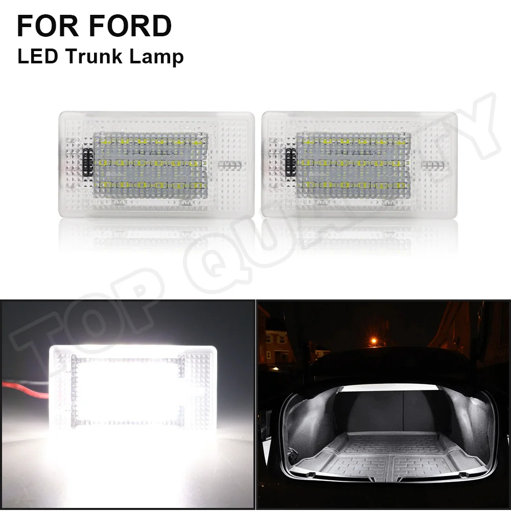 

For Ford B-Max C-Max Escort Fiesta Focus Fusion Galaxy Granada Sierra Escort LED Interior Boot Trunk Luggage Compartment Light