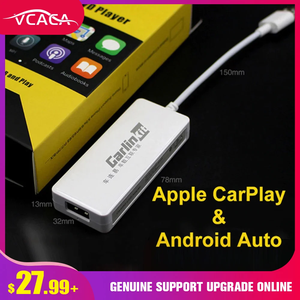 Carlinkit Apple CarPlay /Android автомобильный ключ Carplay для экрана системы Android смарт-Ссылка с