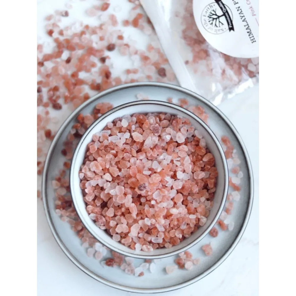 Розовая гималайская соль для ванн Salt of the Earth 2 5 кг (крупный помол). Морская ванны. -