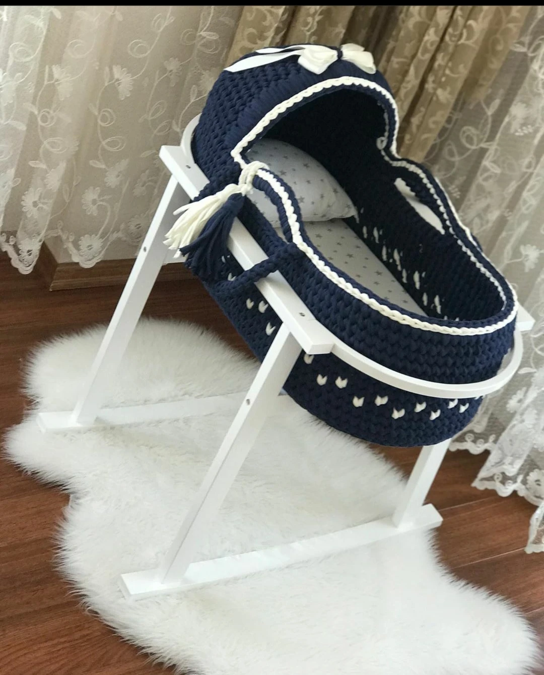 

Knit poufs, rugs, chunky blankets, newborn baby baskets