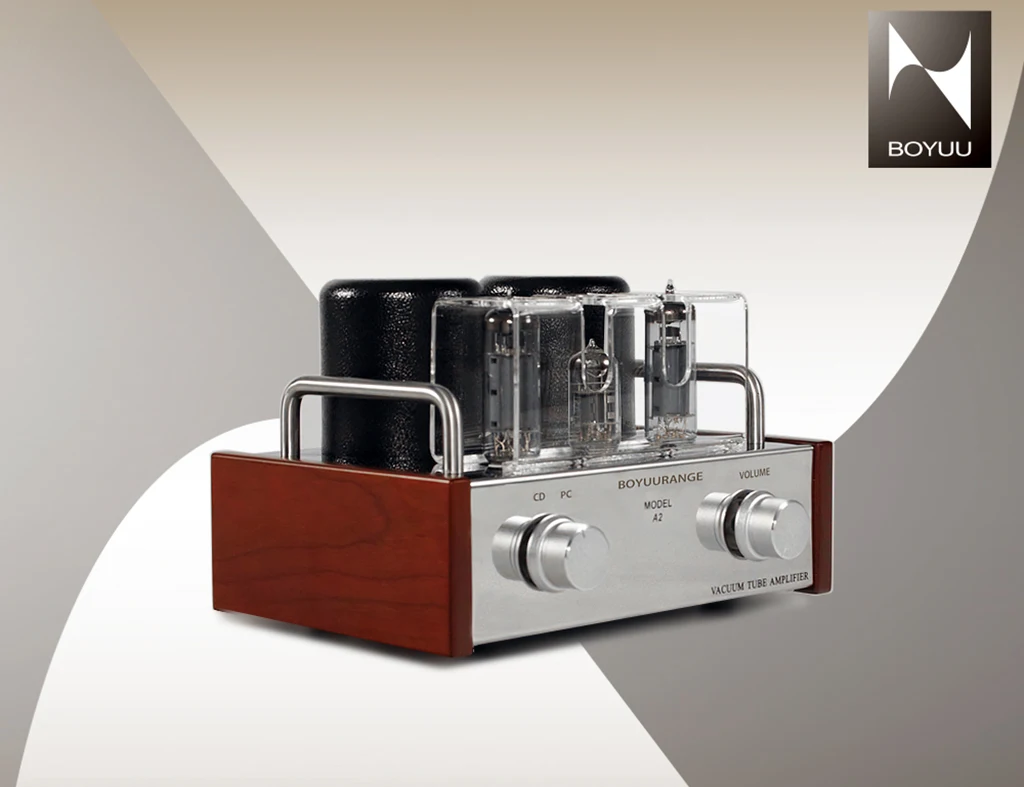 Ламповый усилитель Boyuu A2 EL84 HIFI EXQUIS жгун 12AX7 небольшой Настольный для лампы|lamp amp|tube