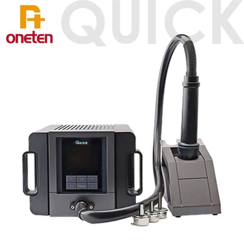 

Оригинальная Интеллектуальная паяльная станция QUICK TR1300A с горячим воздухом, паяльная станция BGA, стандартная сварочная станция для материнских плат и печатных плат