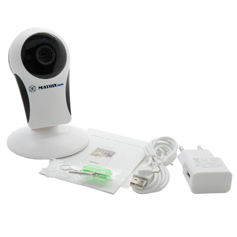 Камера видеонаблюдения WiFi (Беспроводная) для Дома и Офиса с микрофоном IP XMEye HD 2.0MP