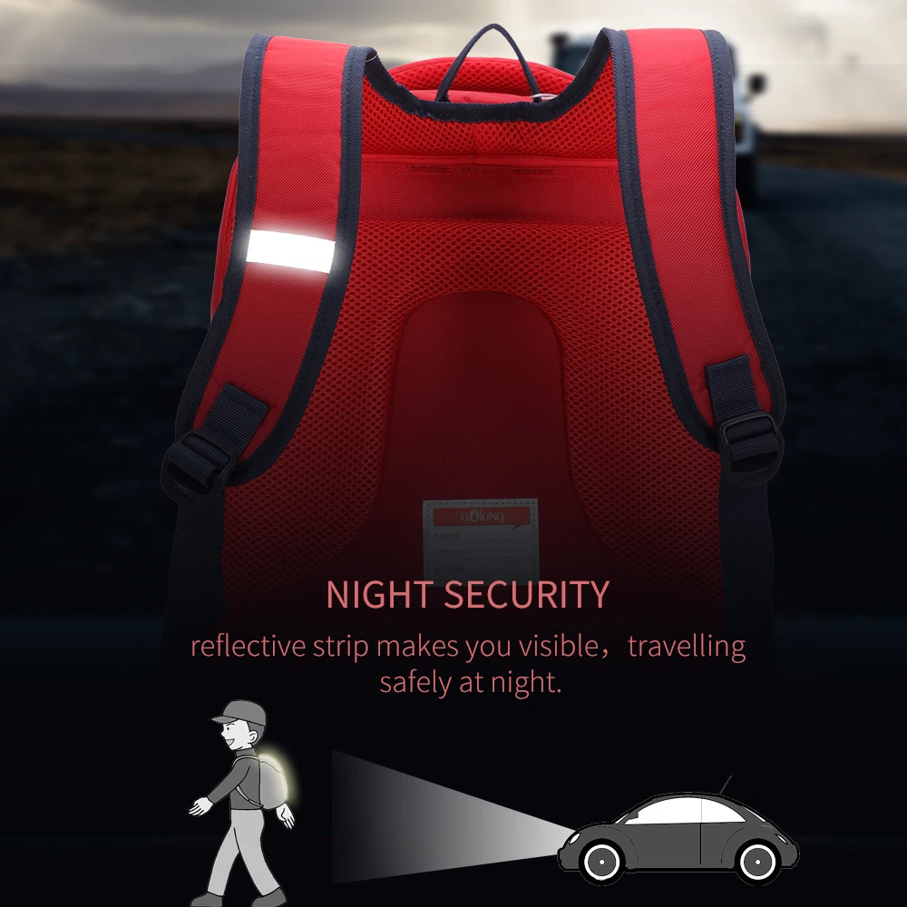 Lightweight Primary Kids Backpack Travel Laptop Backpack Oxford Students School Bags for Boy Girl Youth Casual Daypacks