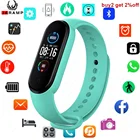 Смарт-браслет для мужчин и женщин, Смарт-часы с монитором кровяного давления и пульса, фитнес-браслет, смарт-часы для iPhone, Xiaomi, Android, 2021