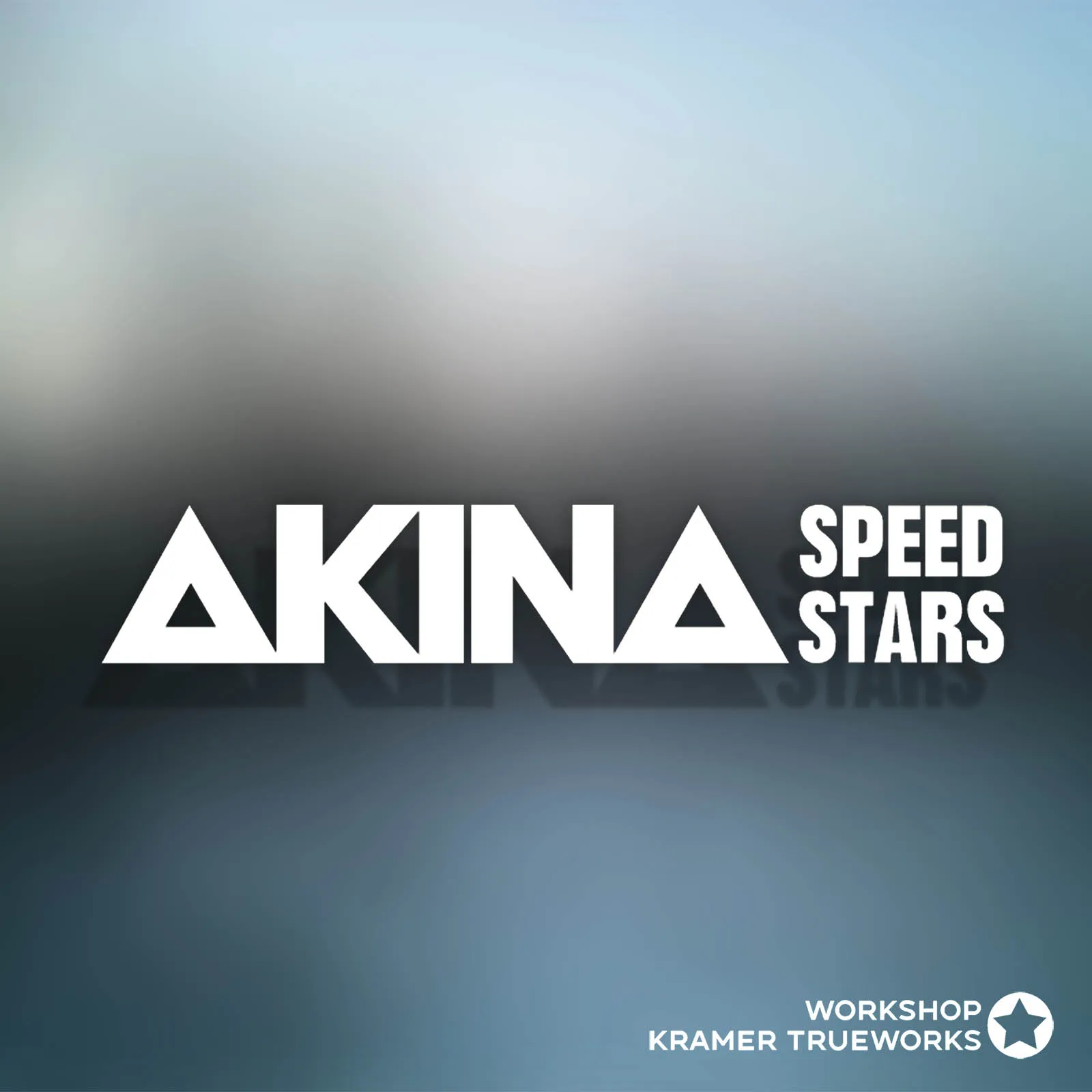 Наклейка " AKINA Speed Stars InitialD АКИНА спид старс kramer trueworks Аниме Манга | Автомобили и