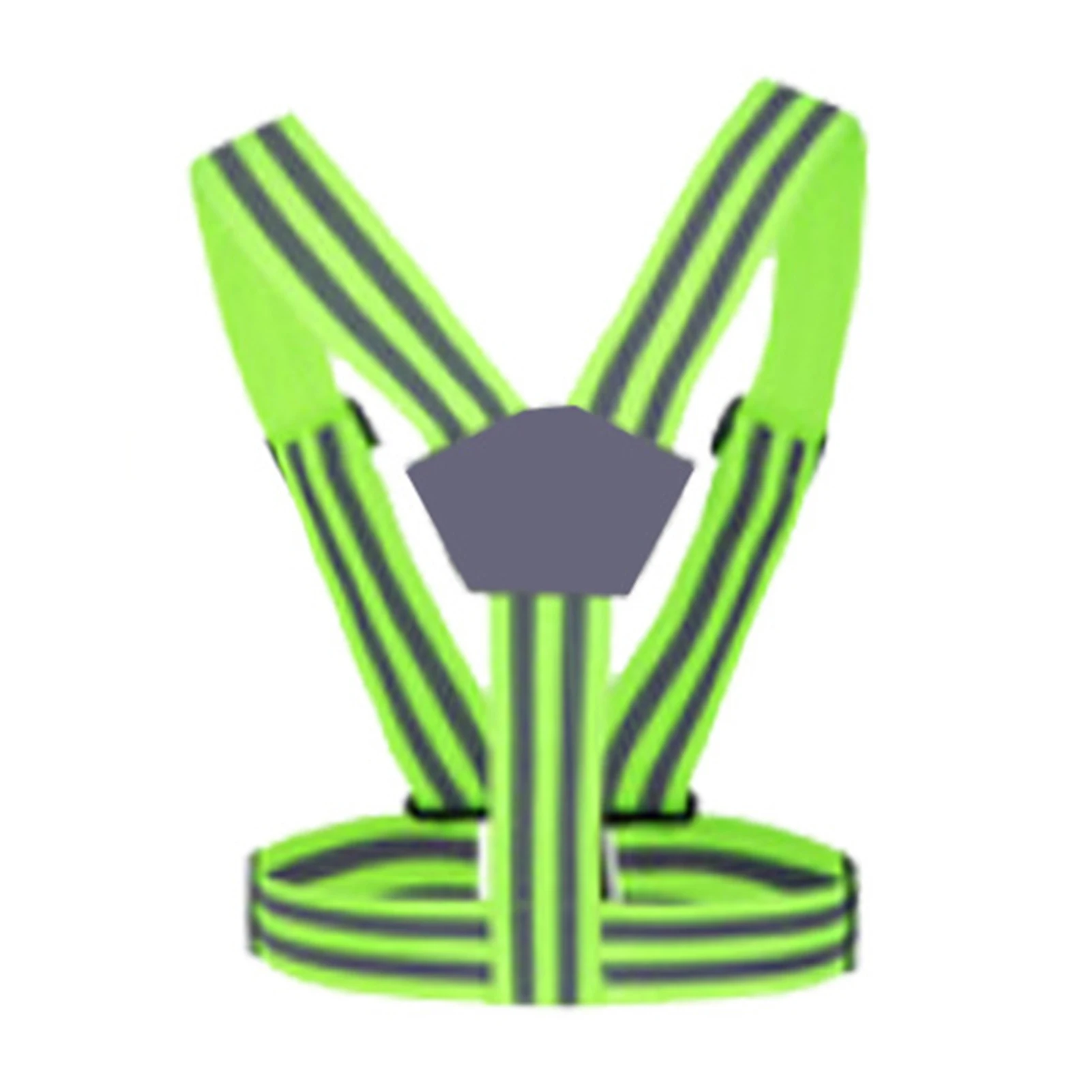 

Cycling Luminous Vest Outdoor Sports Adjustable Elastic Vest Night Work Running Driving Reflective Safety Vest