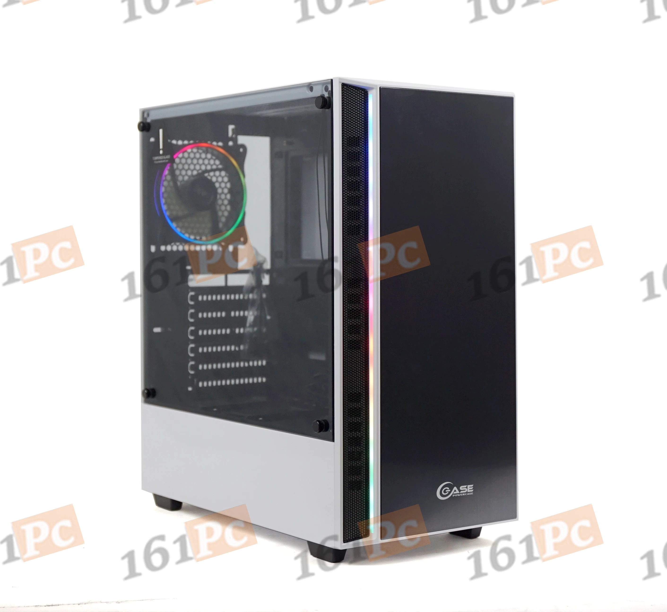 Game PC case for computer Gamer powercase Alisio D3 argb 2 х120mm + 1x120mm fan strip ATX (cadb-f2a1) game | Компьютеры и офис