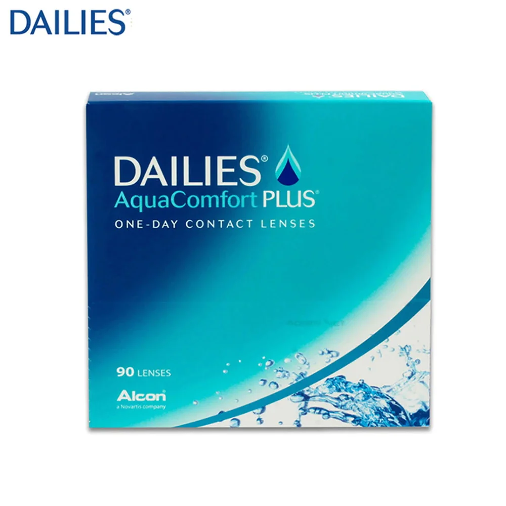 Контактные линзы DAILIES® AquaComfort Plus(90 шт) R: 8.7