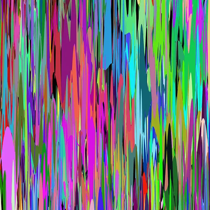 

Curtain Abstract Colorful Vertical Stripes Rainbow Modern Decorative Artwork Green Purple Blue