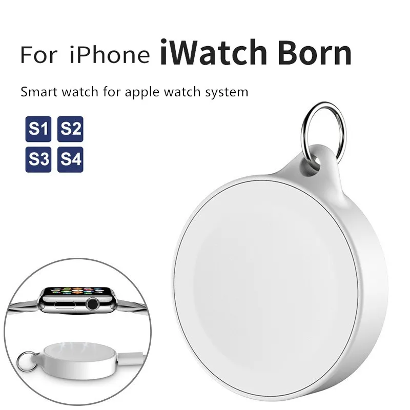 Беспроводное зарядное устройство для Apple Watch 4 3 зарядное устройство Cargador inalambrico для iWatch i Watch 1 2 3 4 зарядная станция Carga inalambrica