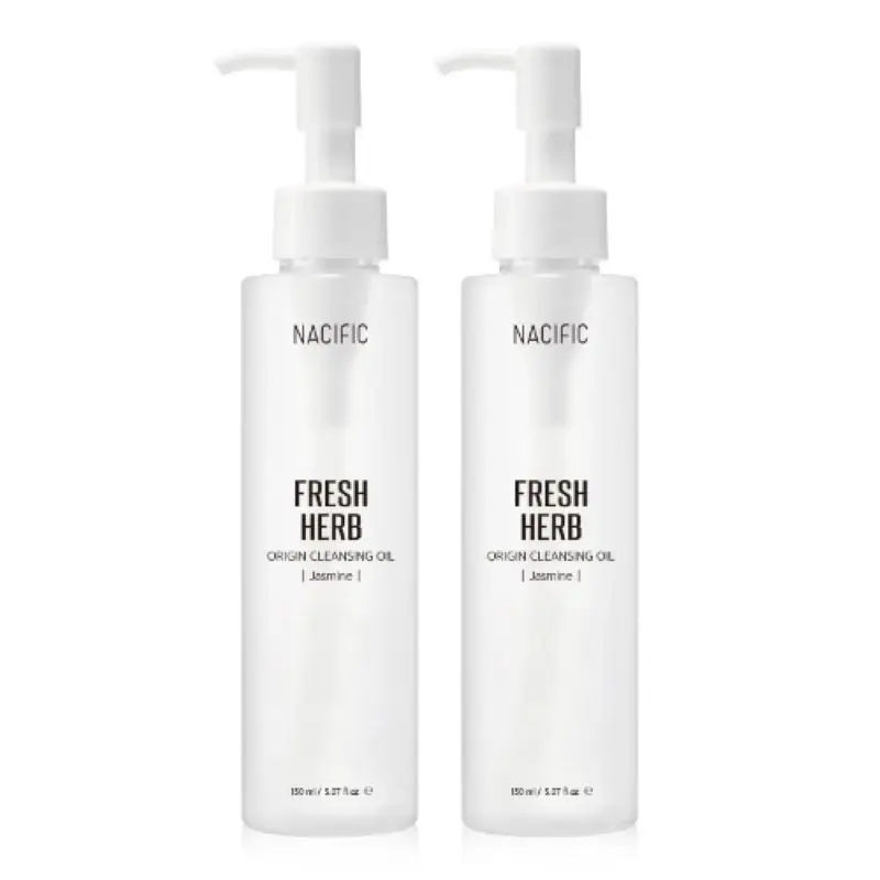 Nacific Official [Korea NO.1 Facial Cleansing Oil] - Fresh Herb Origin Cleansing Oil [1+1] (Skin, Face care, Korea cosmetic)