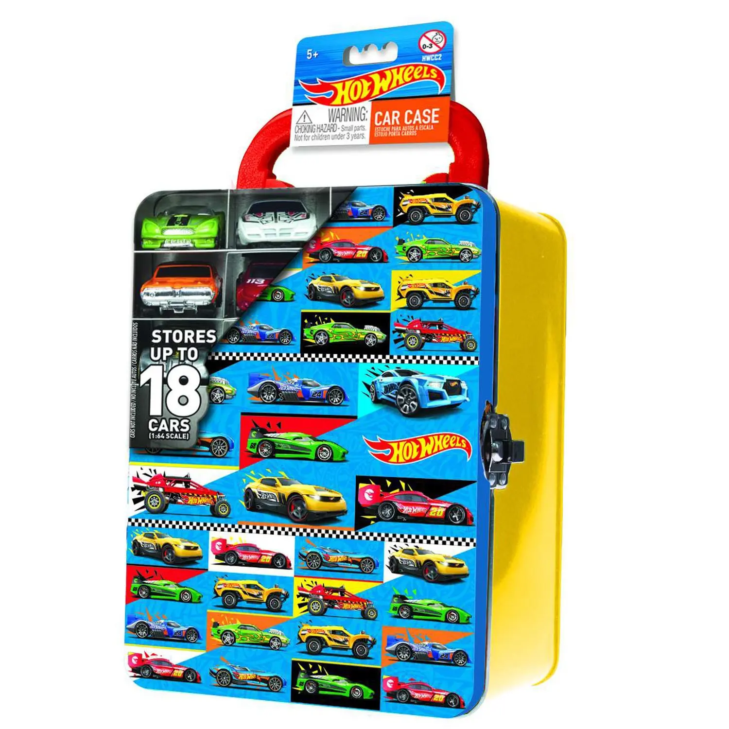 Кейс для хранения машинок Hot Wheels Желтый HWCC2| |