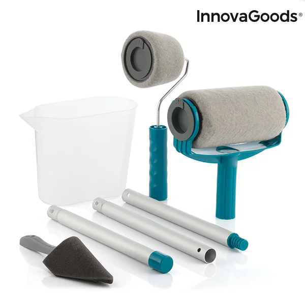 Набор многоразовых антикапельных роликов для краски roll 'n'paint InnovaGoods 5 шт. |